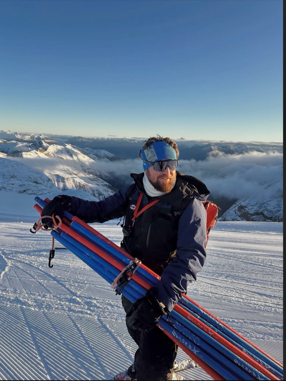 Johan Malmgren, alpine ski coach at Peregrine Women's Ski Team