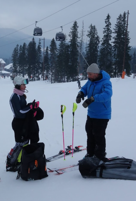 Matias Eriksson, alpine ski coach at Peregrine Women's Ski Team